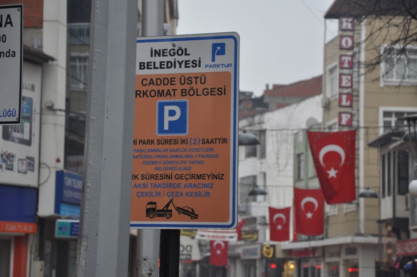 İnegöl’de parkomat sistemi Büyükşehir’e geçti