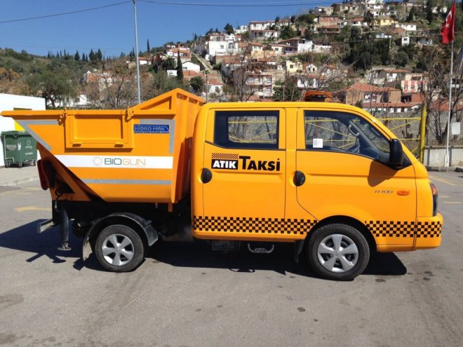 Bursa’da çöp taksi hizmete girdi