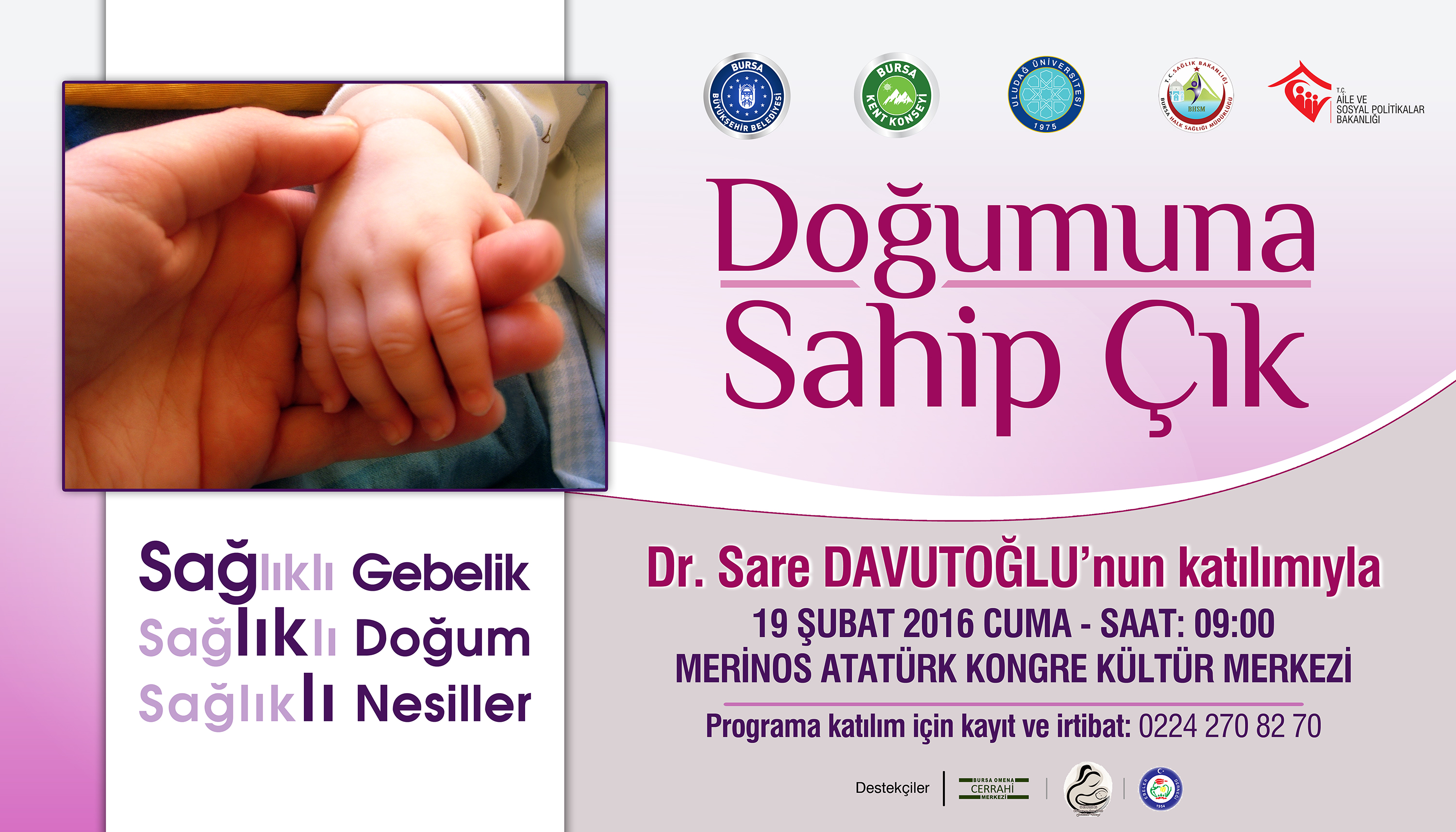 Bursa’da normal doğum için seferberlik başlattılar