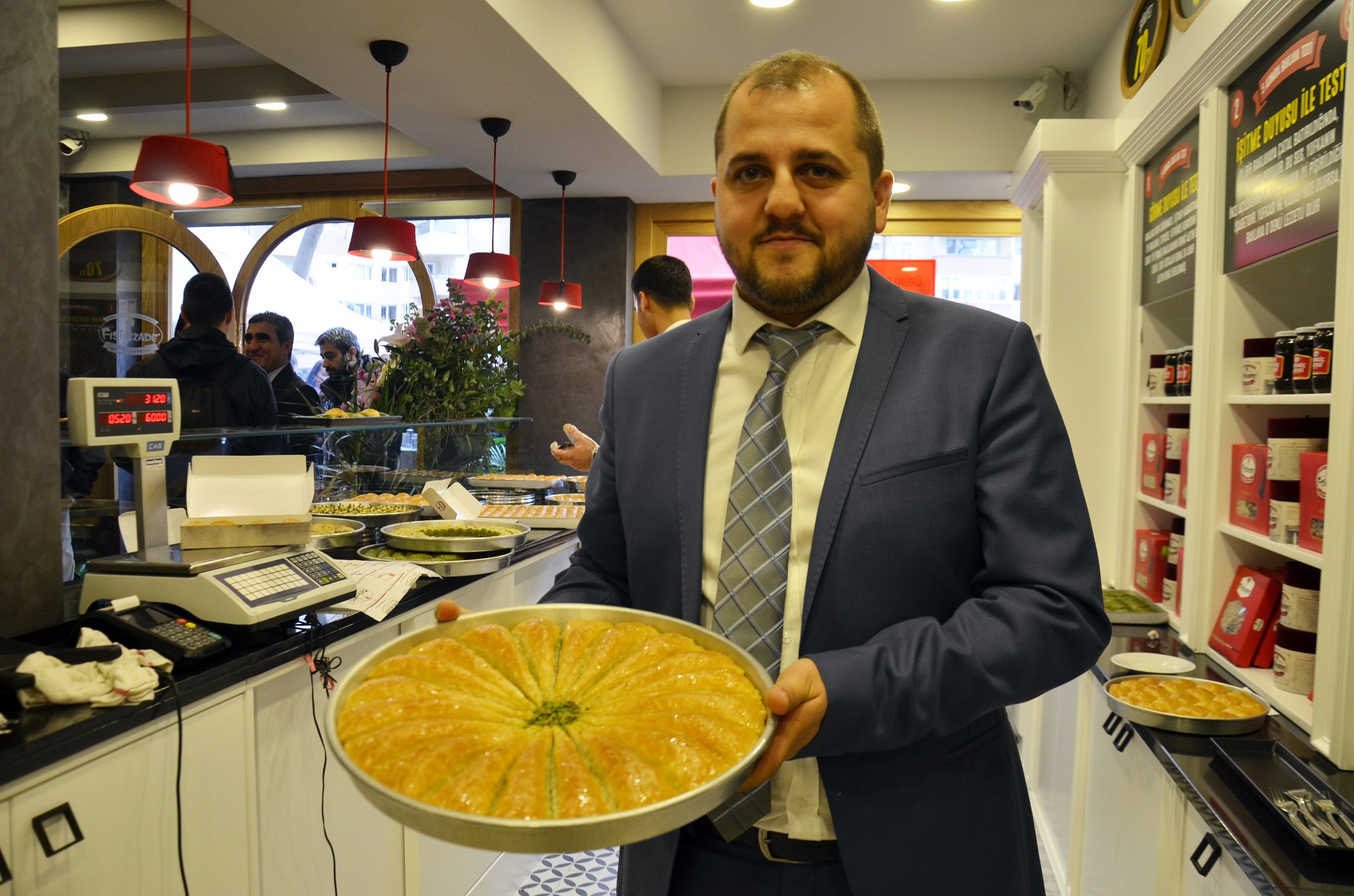 Bursa’da şeker hastaları için baklava!