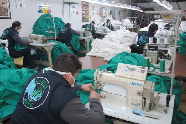 Hükümlüler, Bursa|daki Hastanelerin Tekstil İhtiyacını Karşılayacak