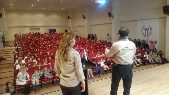 NAK|tan bir günde bin öğrenciye deprem eğitimi