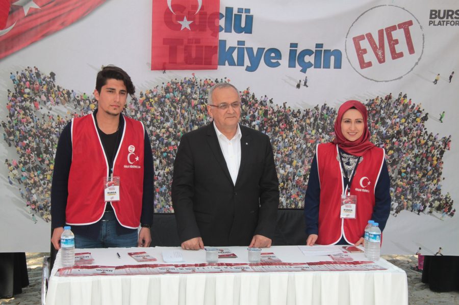 CHP Bursa Büyükşehir Belediye Başkan adayı Şahin|den referandum açıklaması