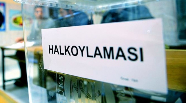 Türkiye geneli oy verme işlemi sona erdi