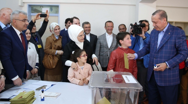 İşte Cumhurbaşkanı Erdoğan|ın oy kullandığı sandıktan sonuç