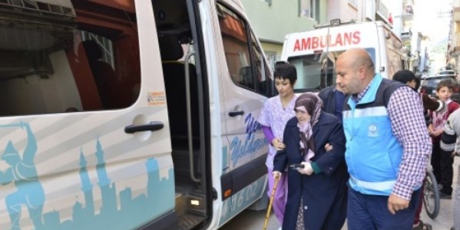 Bursa|da 750 hasta vatandaş sandığa götürüldü