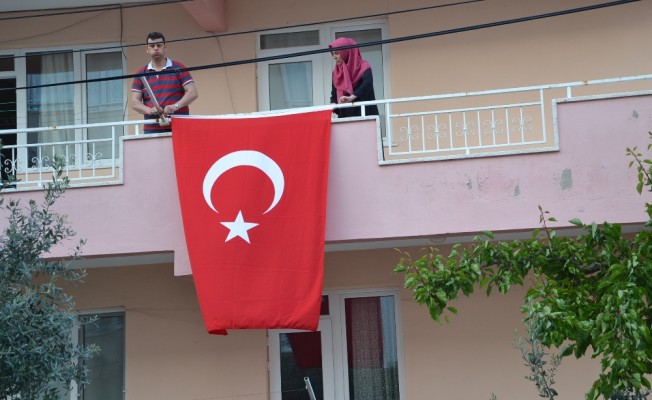 Acı haberi misafirlikte aldı