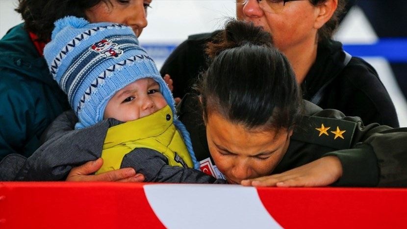 Şırnak şehitlerine acı veda