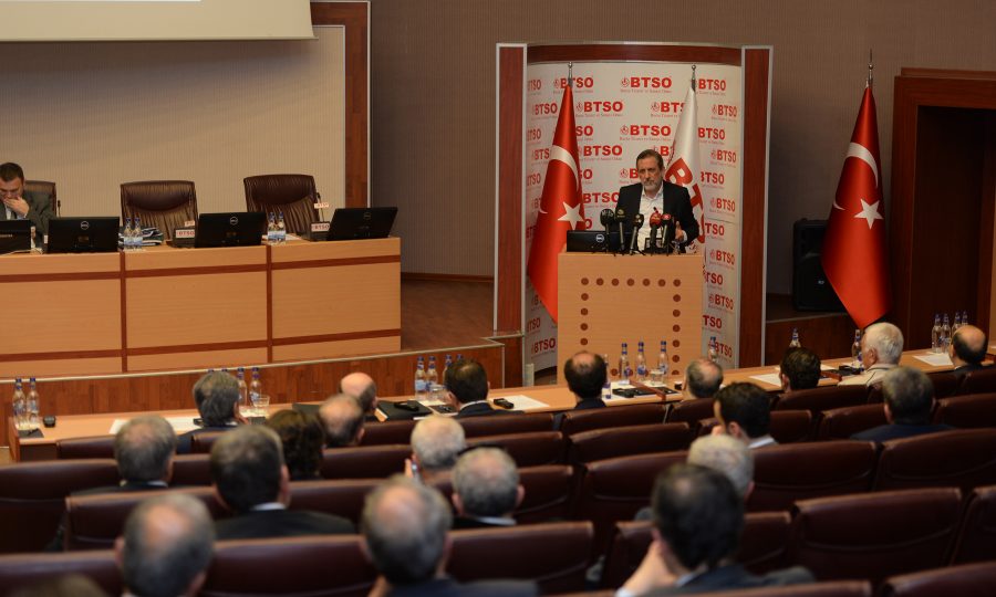 BTSO meclis toplantısı yapıldı