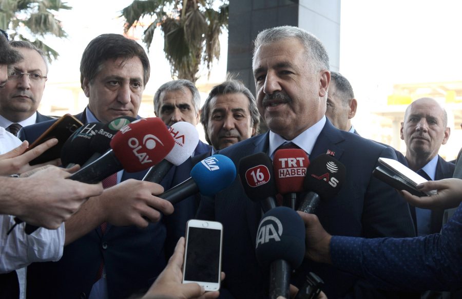Bakan Arslan|dan Bursa|da açıklama
