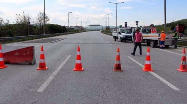 Bolu|da TEM|in İstanbul yönü 20 gün ulaşıma kapalı