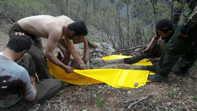 cesetleri teröristler topladı!