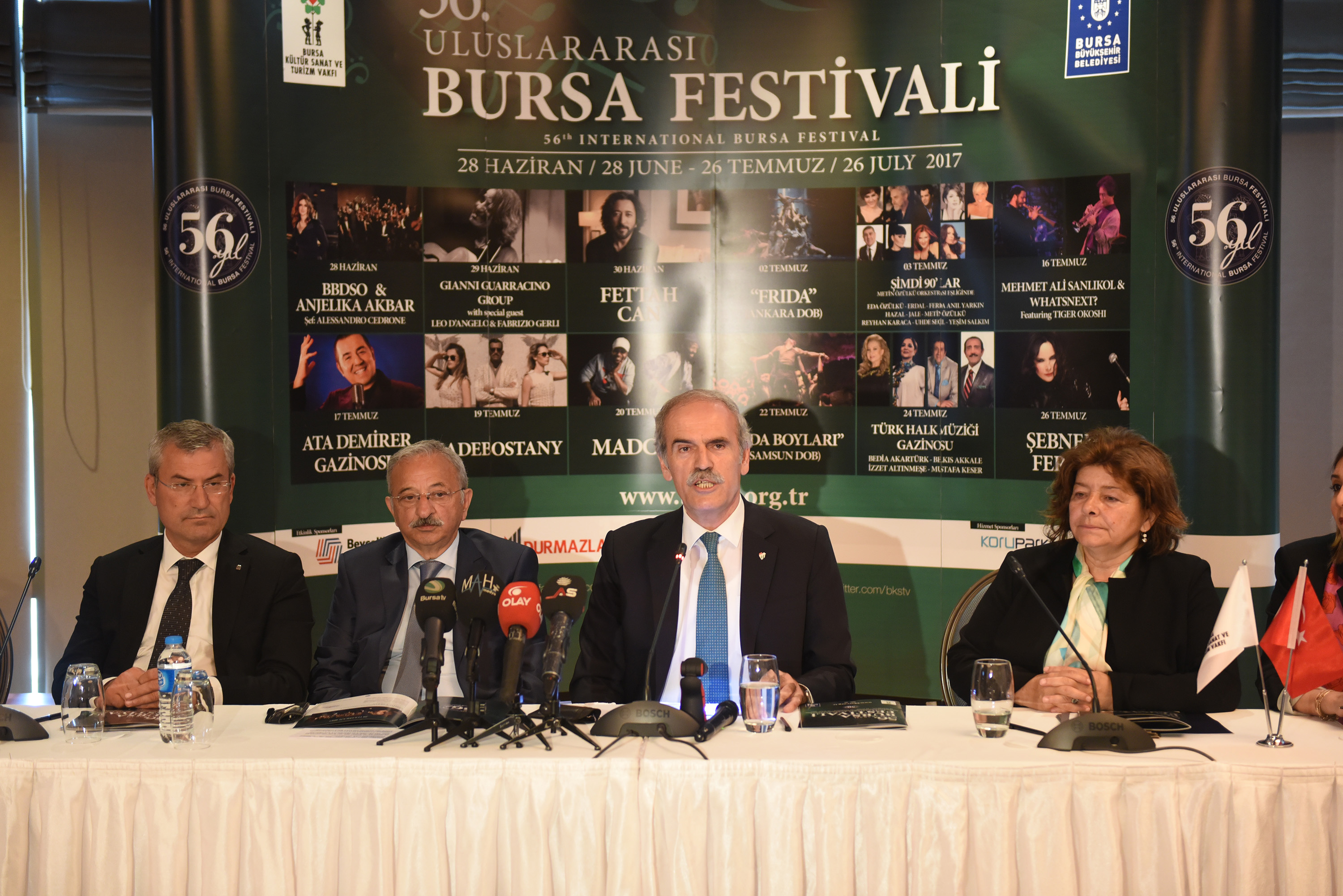 Bursa Festivali’nde 56. yıl coşkusu