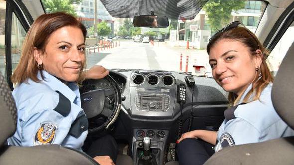 Ekipte kadın polis farkı