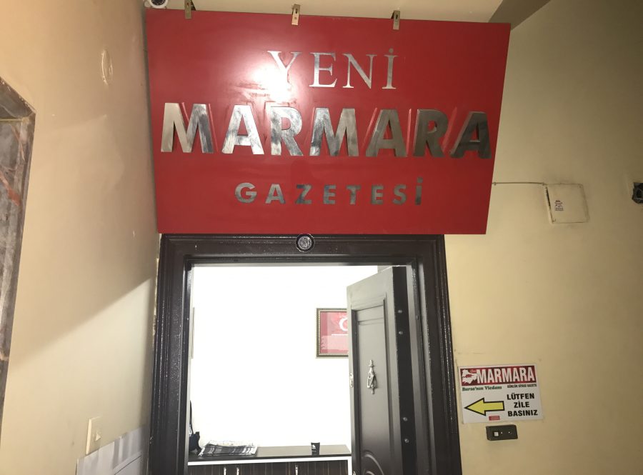 Bursa|da gazeteye silahlı saldırı