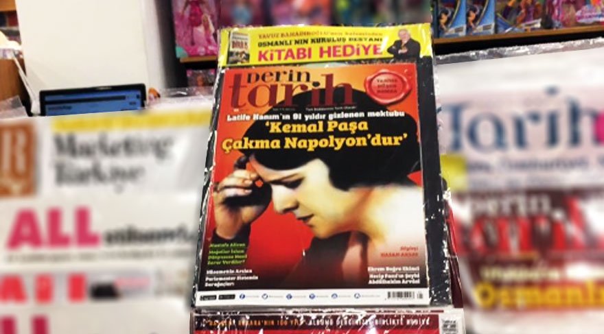 Derin Tarih dergisine şok