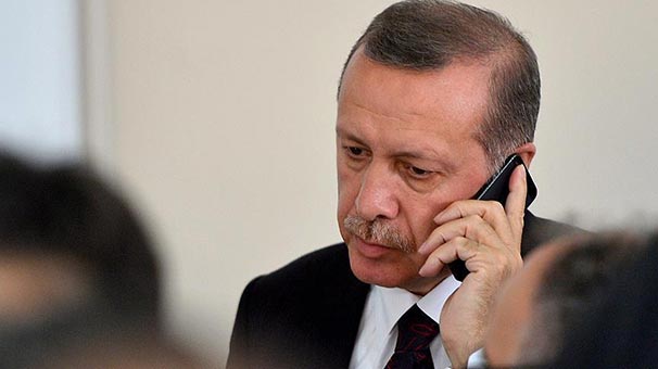 Erdoğan|dan taziye telefonu