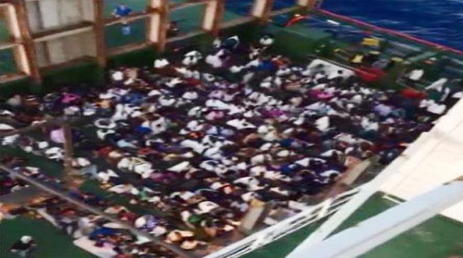 Türk gemisi 466 can kurtardı