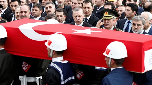 Ankara şehidini uğurladı