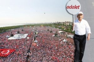Adalet Yürüyüşü|nde |Yeni bir adım|