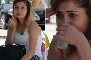 Genç kız şoka uğradı