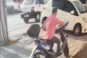 Motosiklet hırsızı aranıyor