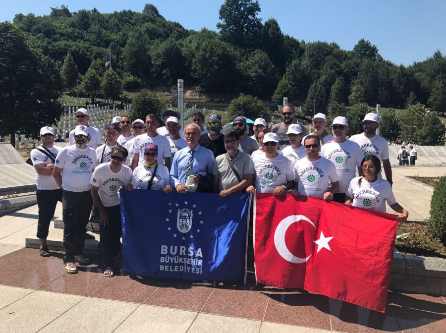 |Barış yürüyüşü|ne Bursa|dan katılım