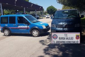 Kablo hırsızlarını jandarma yakaladı