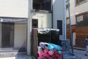 Yük asansörü işçinin sonu oldu