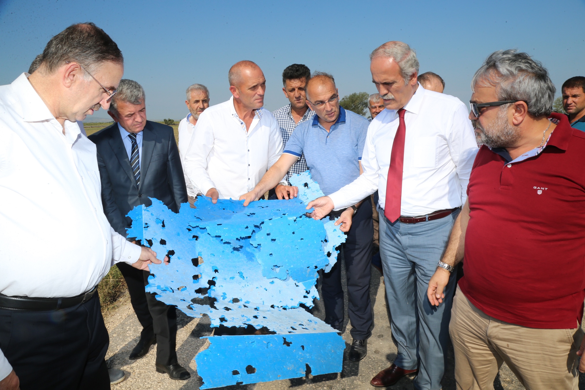 Afet mağduru çiftçiye Büyükşehir desteği