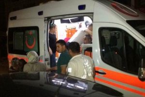 Düğün salonunda zor anlar