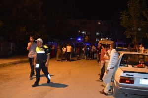 Mahalle ayağa kalktı