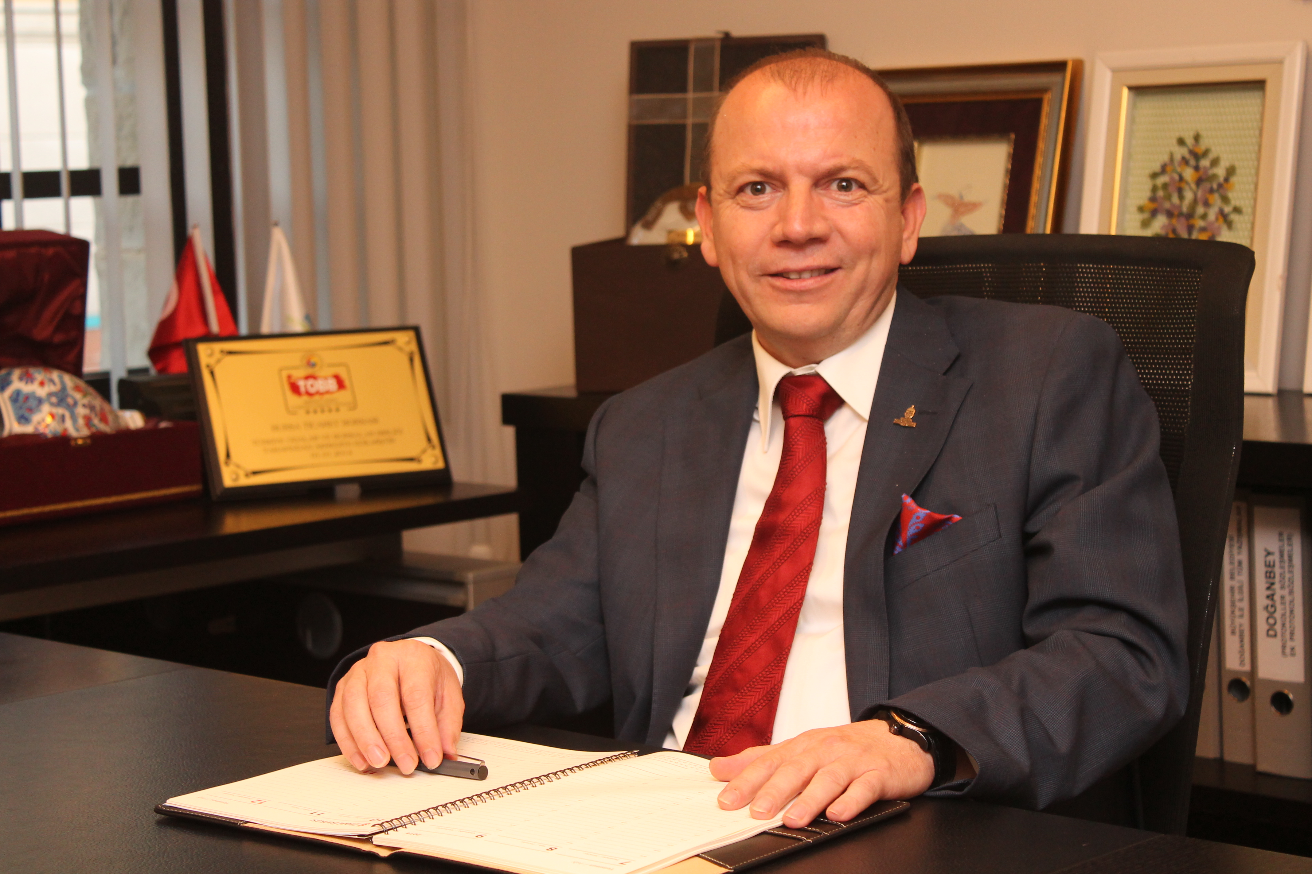 Bursa ticaret borsası’nda moraller yüksek