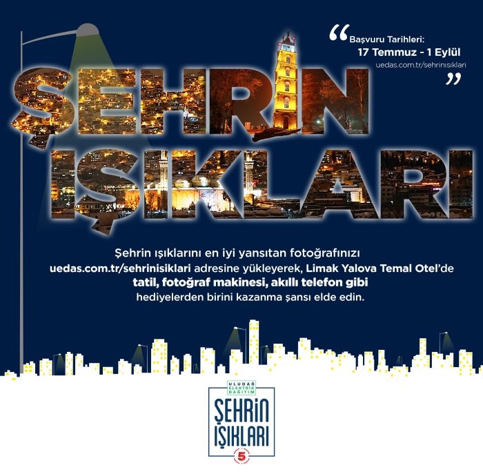 UEDAŞ|tan 5. |Şehrin Işıkları| yarışması