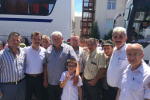 İlk hac kafilesi dualarla uğurlandı