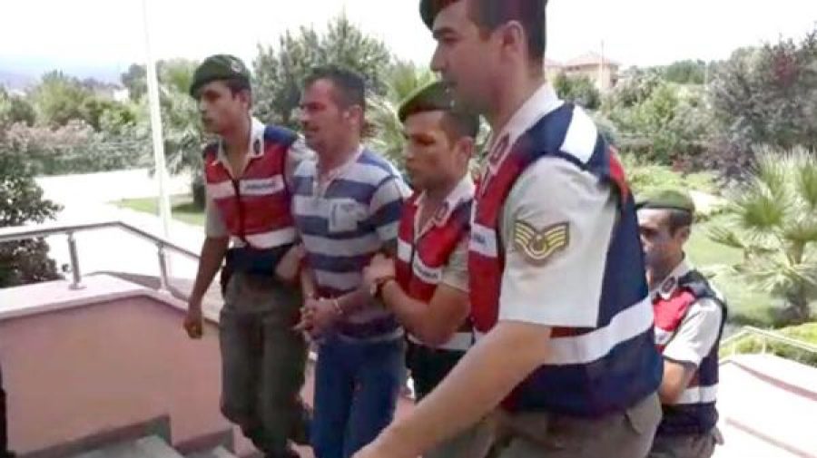 Balık gaspçısı yakalandı