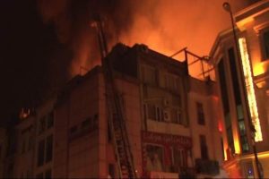 Otel ve kız yurdunda panik