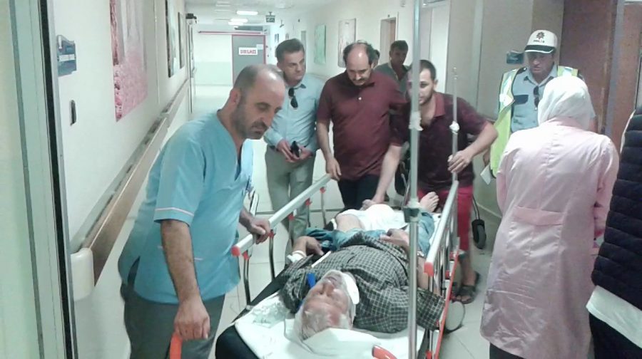 Ak Parti İl Başkanı kaza yaptı