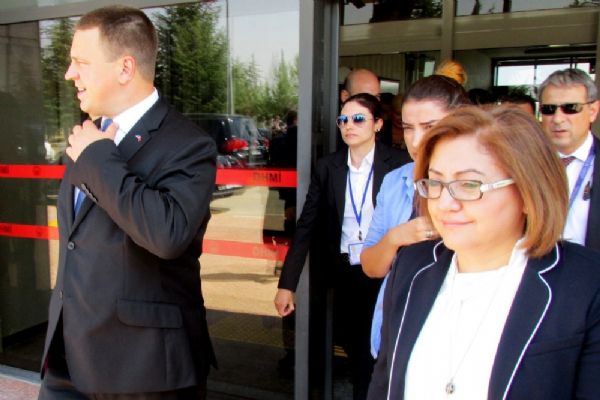 Estonya Başbakanı Gaziantep|te
