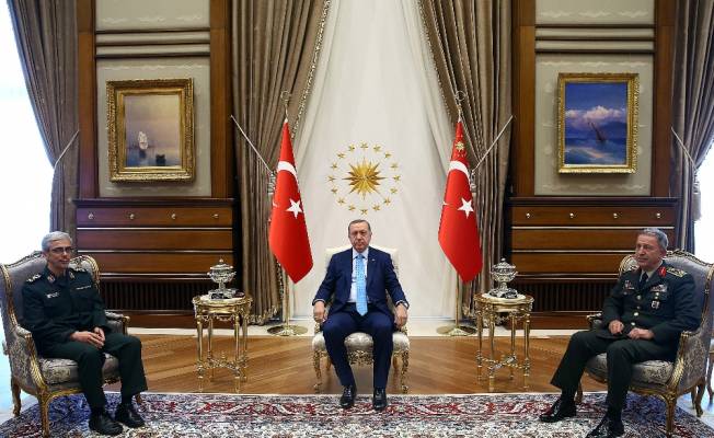İran Genelkurmay Başkanı|ndan Erdoğan|a ziyaret