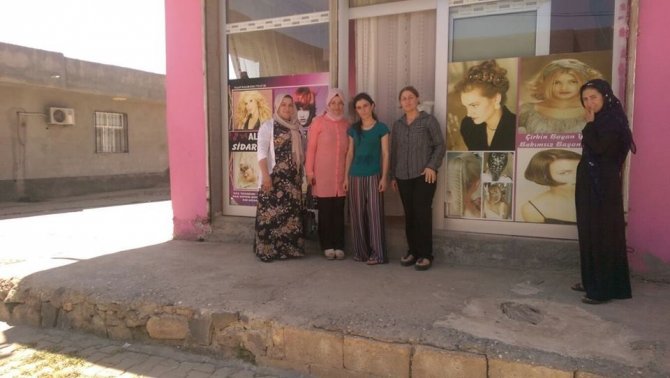 Kadınlar kendi iş yerlerini açtı