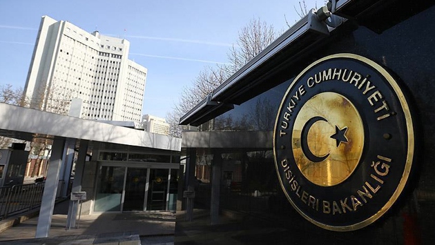 Dışişleri Bakanlığı|ndan kınama