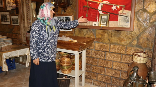 O, köyünün ilk kadın patronu