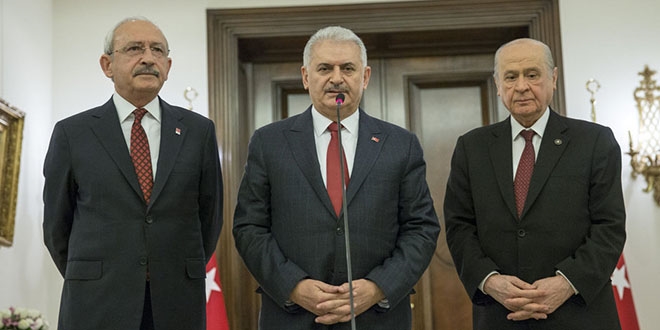 TBMM|de üçlü zirve!