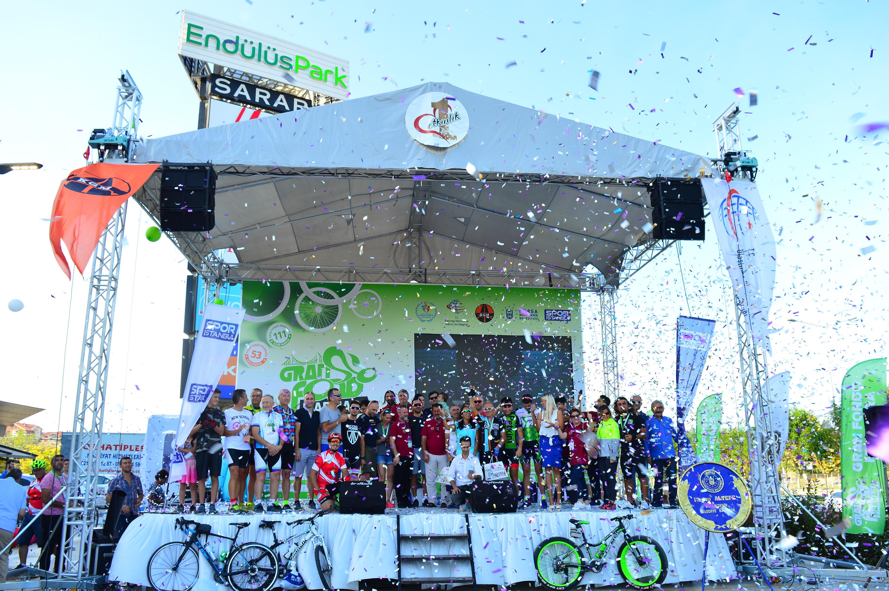 EndülüsPark|ta Gran Fondo Marmara heyecanı