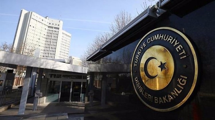 Dışişleri|nden Filistin açıklaması