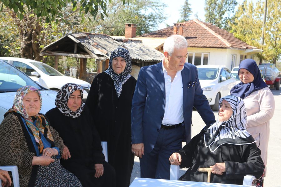 Mahallelilerden Bozbey|e teşekkür