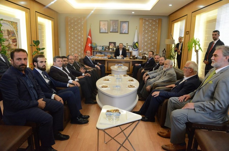 Aktaş, Erbakan|ı ağırladı