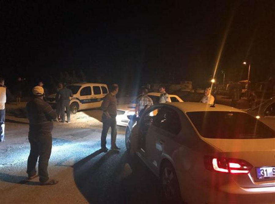Hatay|da karakola hain saldırı