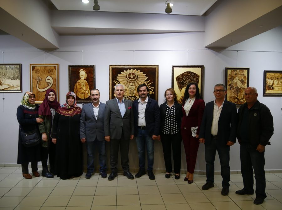 Nilüfer|de ahşap ateşle sanata dönüştü